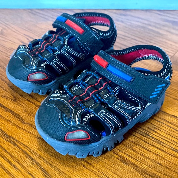 Skechers Unisex-Child Damager Iii Sandal-Sand Patro Sneaker Sz5 Toddler Like New - Picture 1 of 11